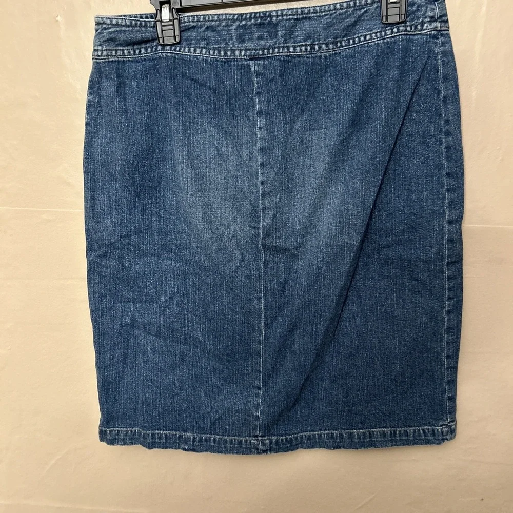 ralph lauren‎ Jean Co Size 12 Denim Skirt - Picture 3 of 4